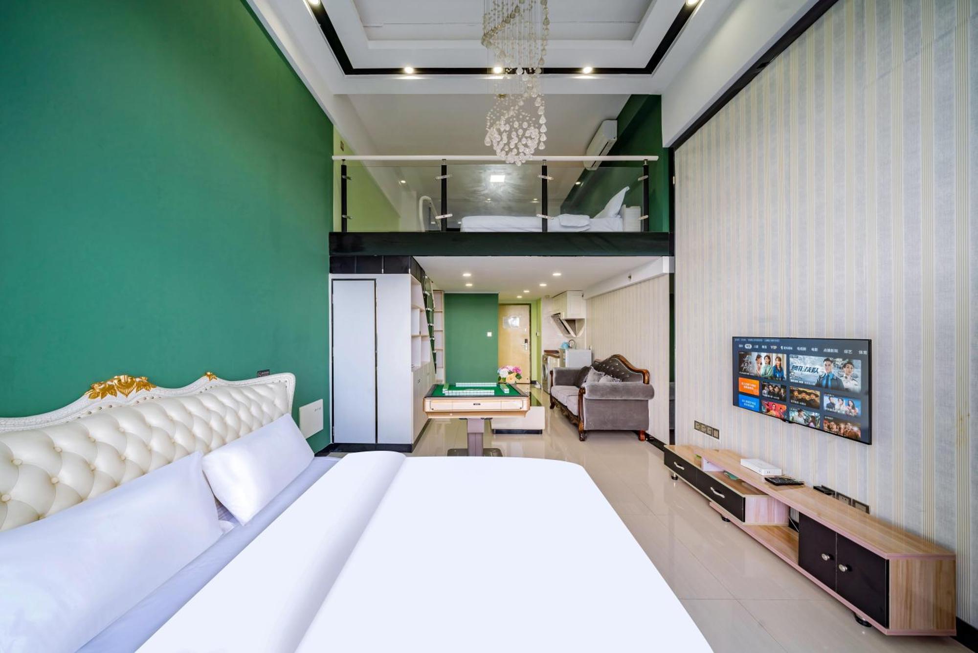 April Fair Duplex Apartment Guangzhou South Railway Station Ao Yuan Yue Shi Dai Branch Luaran gambar